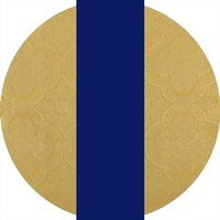 Dourado/azul