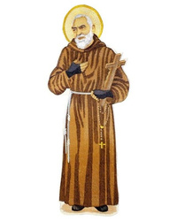 Applique "Saint Padre Pio" AP4081220