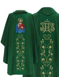 Gothic chasuble "Heart of Jesus" 732Z25