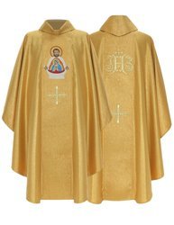 Gothic chasuble "Saint Juan Diego" 430G63g