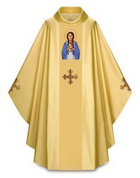 Gothic chasuble "Saint Kateri Tekakwitha" 429G63g