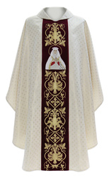 Gothic chasuble "Saint Kinga" 488AKC61