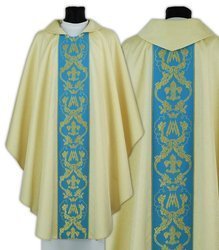 Marian gothic chasuble 081GN54