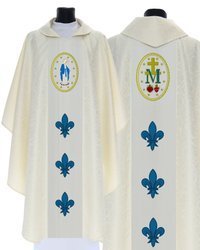 Marian gothic chasuble "Our Lady of Grace" 426K25