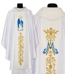 Marian gothic chasuble "Our Lady of Grace" 629AB25