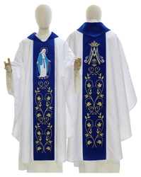 Marian gothic chasuble "Our Lady of Grace" 721ABN25