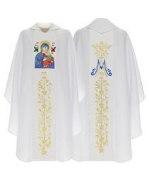 Marian gothic chasuble "Our Lady of Perpetual Help" 628B