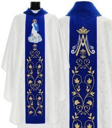 Marian gothic chasuble "Our Lady of the Assumption" 411ASN14g