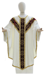 Semi-Gothic chasuble "Heart of Jesus" GY882AKC26