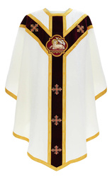 Semi-Gothic chasuble "Lamb" GY880AKC26