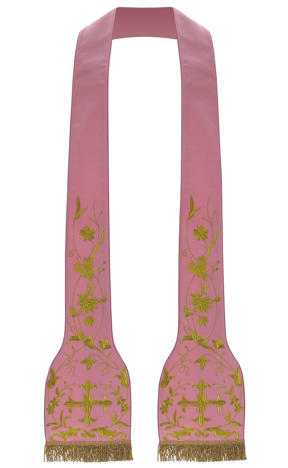 Roman stole SH3R Rose Liturgical vestments \ Stoles \ Roman stoles