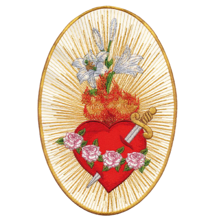 Applique "Heart of Mary" AP13321