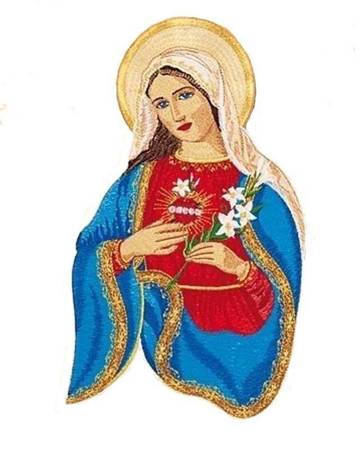 Applique "Heart of Mary" AP4034420