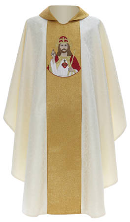 Gothic chasuble "Christ the King" 840KG25