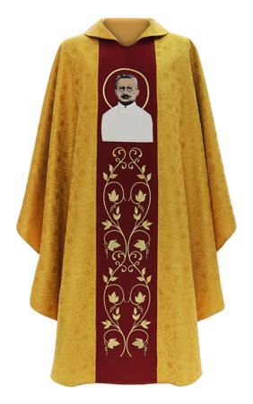 Gothic chasuble "Giuseppe Moscati" 482GC16