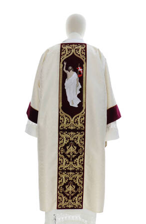 Gothic dalmatic "Jesus is Risen" D889AKC25