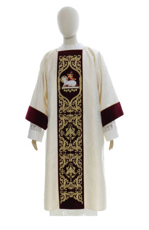 Gothic dalmatic "Jesus is Risen" D889AKC25