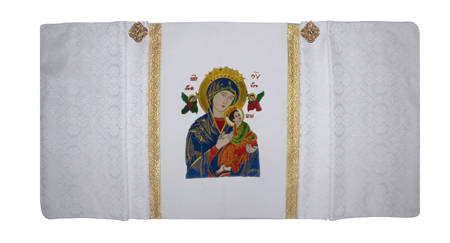 Humeral veil  "Our Lady of Perpetual Help"  WH21B25