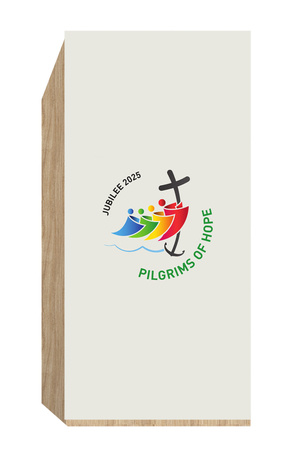 Lectern hanging "Pilgrims of Hope" LH896K