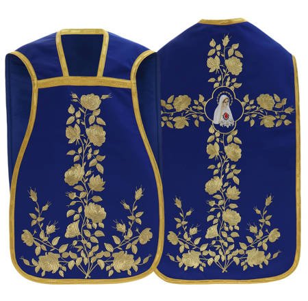 Marian Roman chasuble RH13N