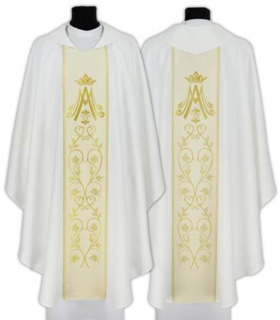 Marian gothic chasuble 085B