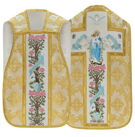 Roman chasuble "Ave Maria" R473K9