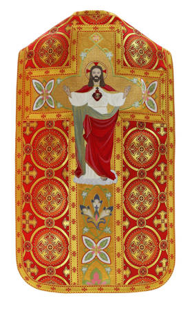 Roman chasuble "Heart of Jesus" R479C8