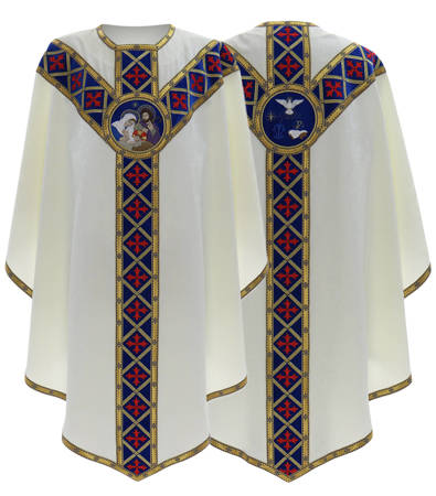 Semi-Gothic chasuble "Christmas" GY476AKN26