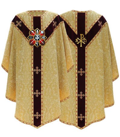 Semi-Gothic chasuble GY818AGC26