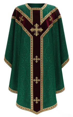 Semi-Gothic chasuble GY848AZC12