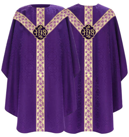 Semi-Gothic chasuble GY851F25a