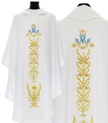 Chasuble gothique mariale 513B