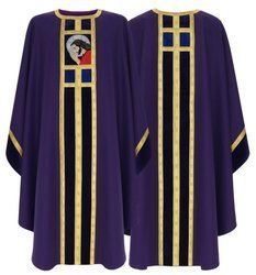 Chasuble gothique G421AF