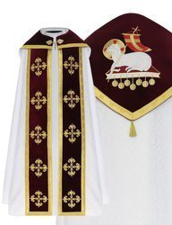 Capa pluvial gótica K559ABC25h9