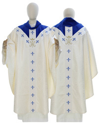 Casulla semigótica mariana Y659AKN25g