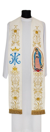 Estola Gótica Mariana "Nossa Senhora de Guadalupe" SH25K