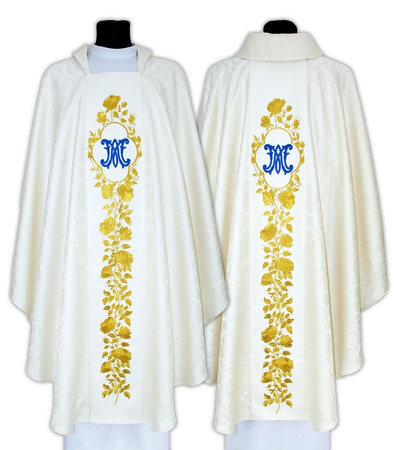 Marianische gotische Kasel 648K25