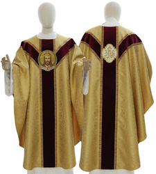 Semi-Gothic chasuble "Christ the King" GY901AGC25