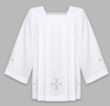 Surplice with white Jerusalem Crosses  K4B