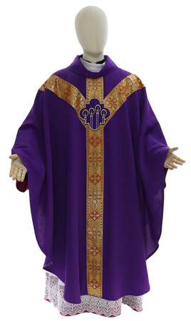 Casulla semigótica Y114F27g