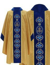 Marian gothic chasuble 765AGN61g