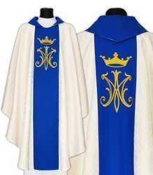 Marian gothic chasuble 600KN25