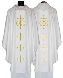 Gothic chasuble "Wedding" 631AB25