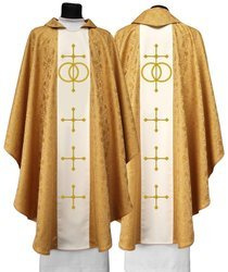 Casulla gótica "Boda" 631GK16