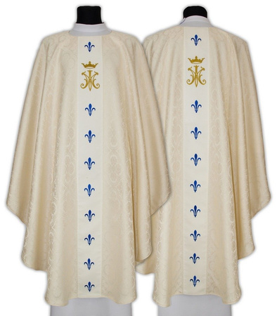 Marianische gotische Kasel G659K25