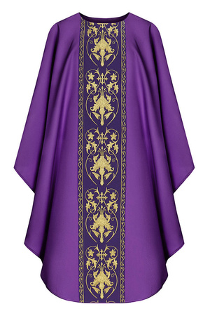 Chasuble gothique G557F