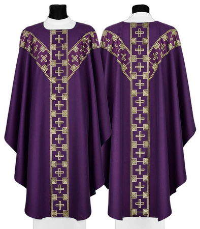 Casula semi-gotica GY017F