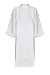 Alb with white Jerusalem Crosses A4B