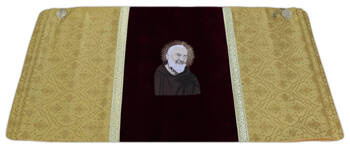 Humeral veil "Saint Padre Pio" Wh29AGC16