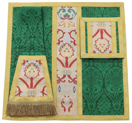 Burse, maniple, chalice veil "Coronation Tapestry" VMB115Z12